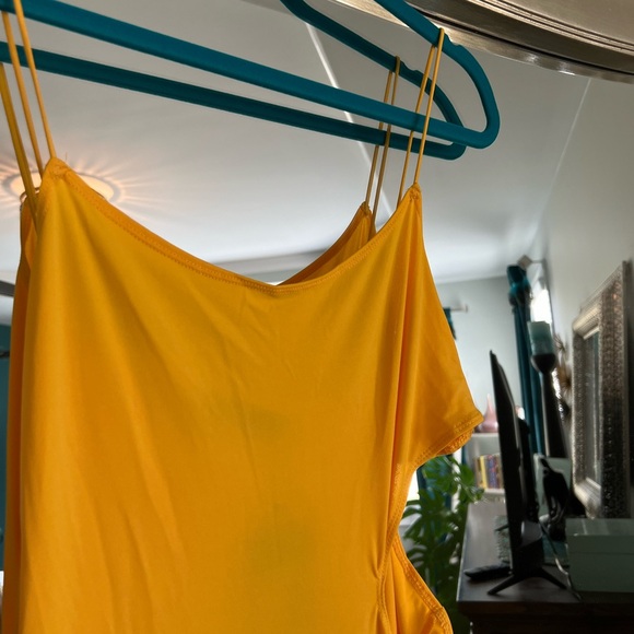 First Distraction, sunshine, sexy, bodycon, cutout maxi dress, oh my! - Picture 5 of 8